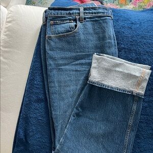 Abercrombie & Fitch Medium Blue Ultra High Rise Jeans